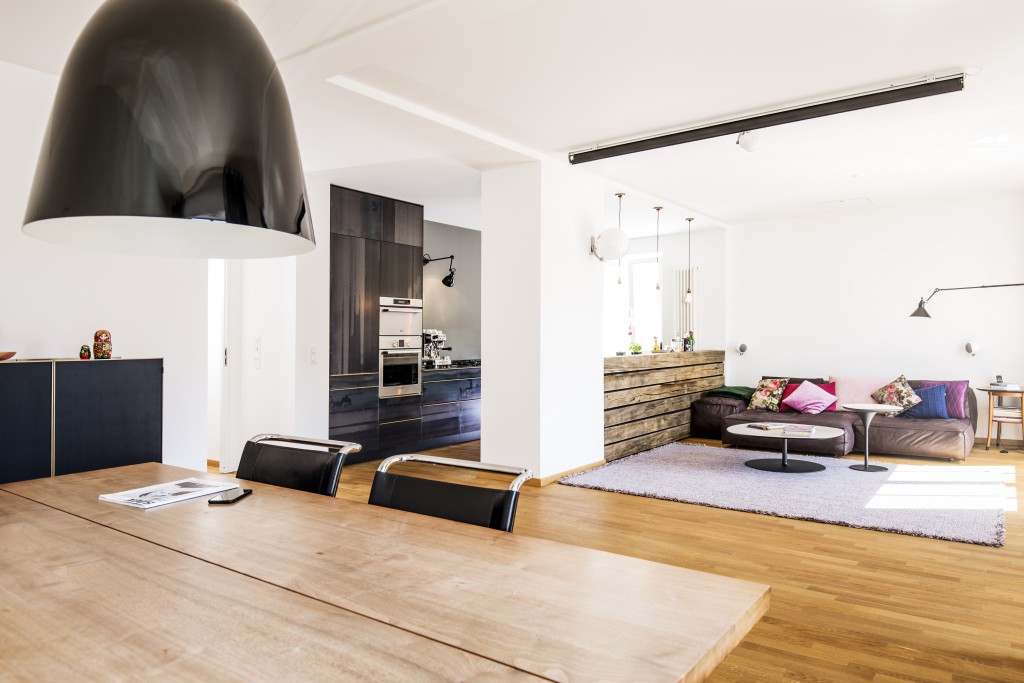Wohnzimmer, Küche, Interior Design